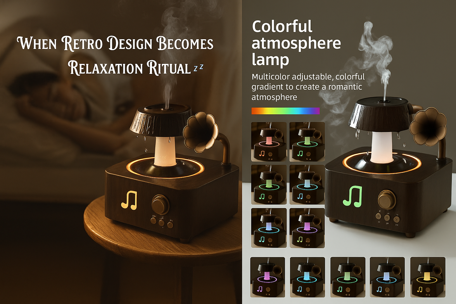 The Vintage Humidifier That Revolutionizes Your Home: Well-being, Style, and Aromatherapy