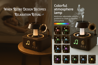 Vintage Humidifier with Aromatherapy