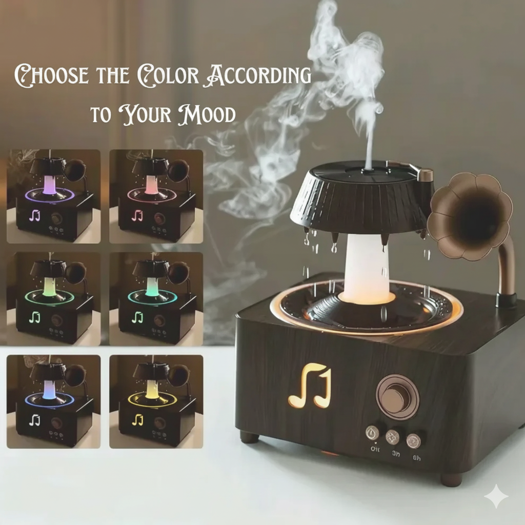 Vintage Humidifier with Aromatherapy