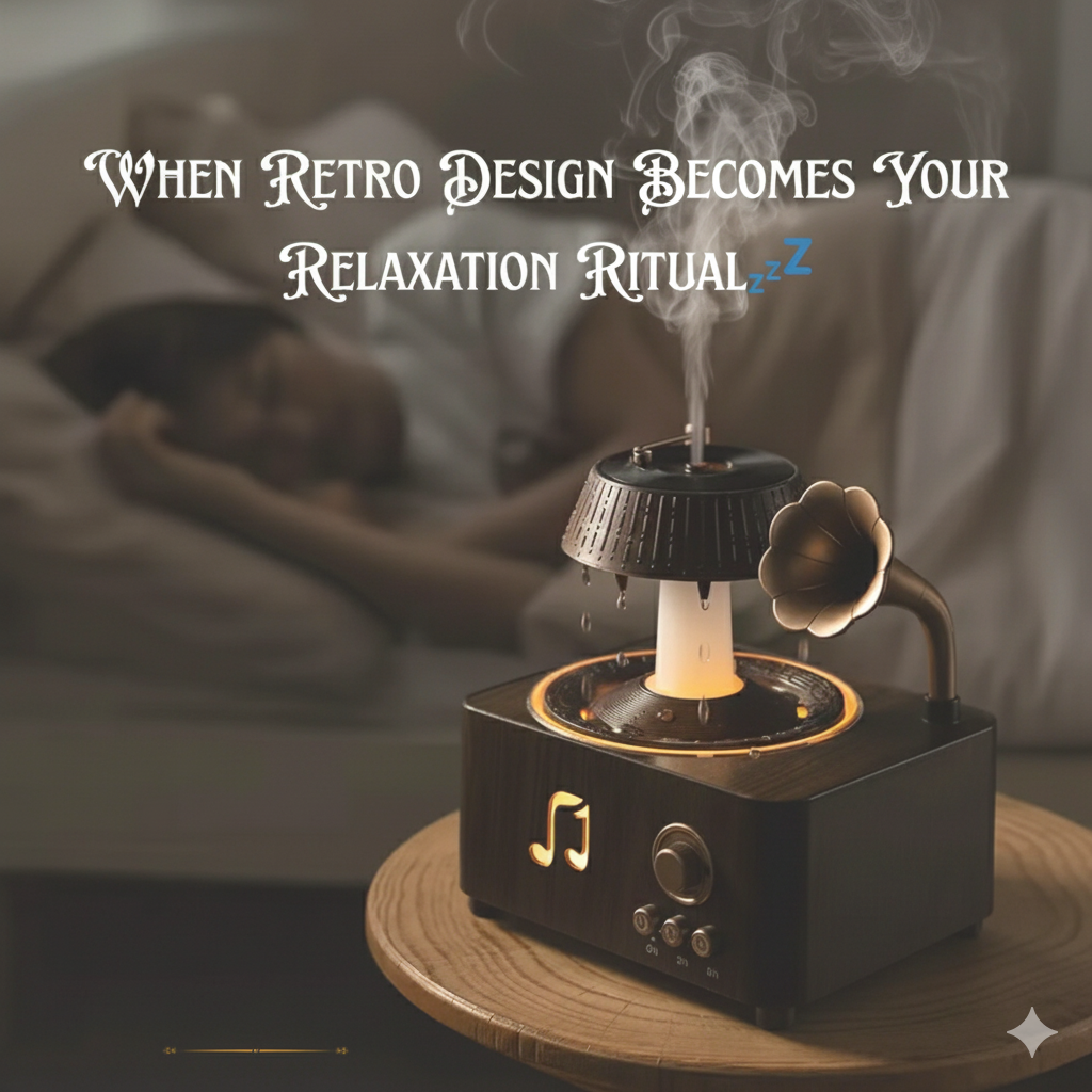 Vintage Humidifier with Aromatherapy